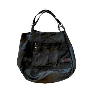 Kipling Hobo Tote the Elevated Bag Black Vintage Brass Monkey